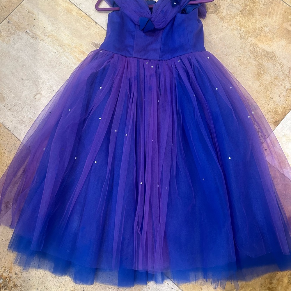 Blue tulle gorgeous Girls dress size 4-5